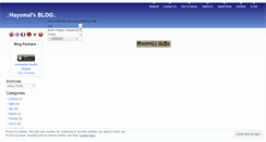 Desktop Screenshot of haysmal.wordpress.com
