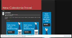 Desktop Screenshot of newcaledoniatravel.wordpress.com