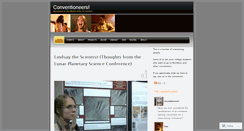 Desktop Screenshot of conventioneers.wordpress.com