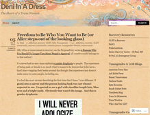 Tablet Screenshot of deniinadress.wordpress.com