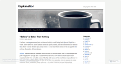 Desktop Screenshot of kepkanation.wordpress.com