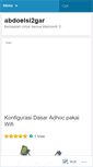 Mobile Screenshot of abdoelsi2gar.wordpress.com