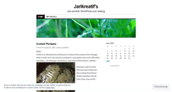 Desktop Screenshot of jarikreatif.wordpress.com
