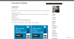 Desktop Screenshot of conradical.wordpress.com