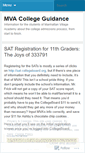 Mobile Screenshot of mvacollegeguidance.wordpress.com