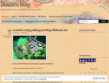 Tablet Screenshot of dida25.wordpress.com