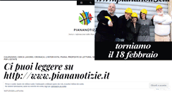 Desktop Screenshot of notiziedellapiana.wordpress.com