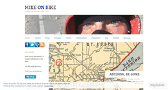 Desktop Screenshot of mikeonbike.wordpress.com