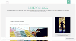 Desktop Screenshot of liljeros.wordpress.com