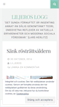 Mobile Screenshot of liljeros.wordpress.com