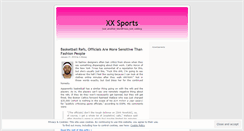 Desktop Screenshot of doublexsports.wordpress.com