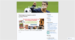 Desktop Screenshot of cristianoronaldoactu.wordpress.com