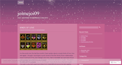 Desktop Screenshot of joimejoi09.wordpress.com