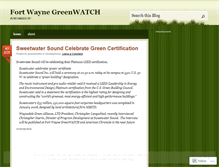 Tablet Screenshot of greensmythe.wordpress.com