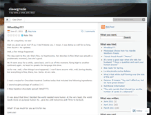 Tablet Screenshot of ciaoegrazie.wordpress.com
