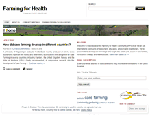 Tablet Screenshot of farmingforhealth.wordpress.com