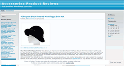 Desktop Screenshot of 360accessories.wordpress.com