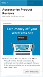 Mobile Screenshot of 360accessories.wordpress.com