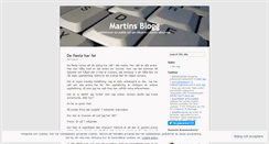Desktop Screenshot of martinsblogg.wordpress.com