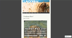 Desktop Screenshot of claydoran.wordpress.com