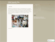 Tablet Screenshot of abdieloquendo.wordpress.com