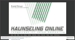 Desktop Screenshot of kaunseling.wordpress.com
