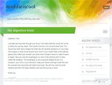 Tablet Screenshot of maddieiscool.wordpress.com