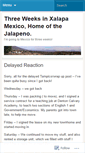 Mobile Screenshot of 3wksconjalapenos.wordpress.com
