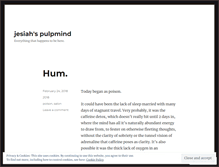 Tablet Screenshot of jesiah.wordpress.com