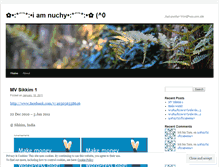 Tablet Screenshot of iamnuchy.wordpress.com