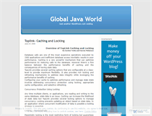 Tablet Screenshot of javaglobal.wordpress.com