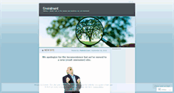 Desktop Screenshot of enviralment.wordpress.com