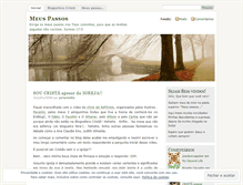 Tablet Screenshot of meuspassos.wordpress.com