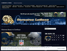 Tablet Screenshot of carneroslatinos.wordpress.com