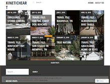 Tablet Screenshot of kineticheart.wordpress.com