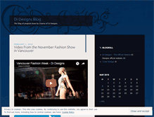 Tablet Screenshot of didesignsfashion.wordpress.com
