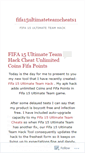 Mobile Screenshot of fifa15ultimateteamcheats1.wordpress.com