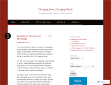 Tablet Screenshot of cltlblog.wordpress.com