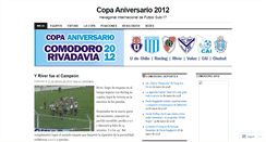 Desktop Screenshot of comodoro2012.wordpress.com