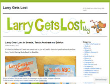 Tablet Screenshot of larrygetslost.wordpress.com