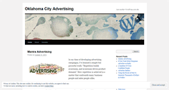 Desktop Screenshot of oklahomacityadvertising.wordpress.com