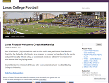 Tablet Screenshot of lorasfootball.wordpress.com