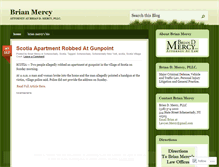 Tablet Screenshot of brianmercy.wordpress.com