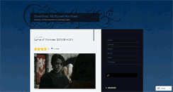 Desktop Screenshot of allmoviesss.wordpress.com