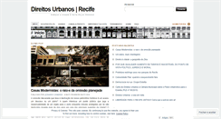 Desktop Screenshot of direitosurbanos.wordpress.com