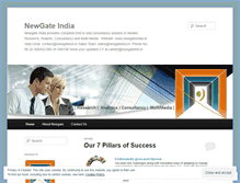 Tablet Screenshot of newgateindia.wordpress.com