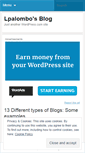 Mobile Screenshot of lpalombo.wordpress.com