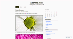 Desktop Screenshot of aperturealan.wordpress.com