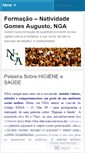 Mobile Screenshot of ngaformacao.wordpress.com