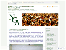 Tablet Screenshot of ngaformacao.wordpress.com